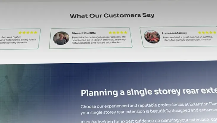 Extension Plans: Digital Rebrand & Bespoke Website Redesign